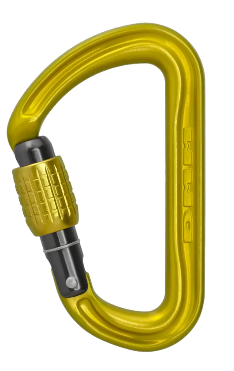 DMM Shadow Locking Screwgate in Lime 