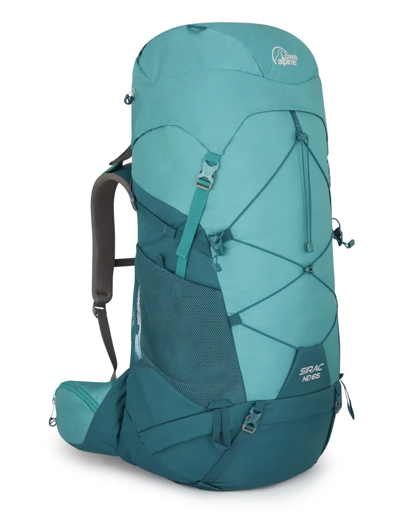 Lowe Alpine Sirac ND65L Sagano in Green/Storm Green
