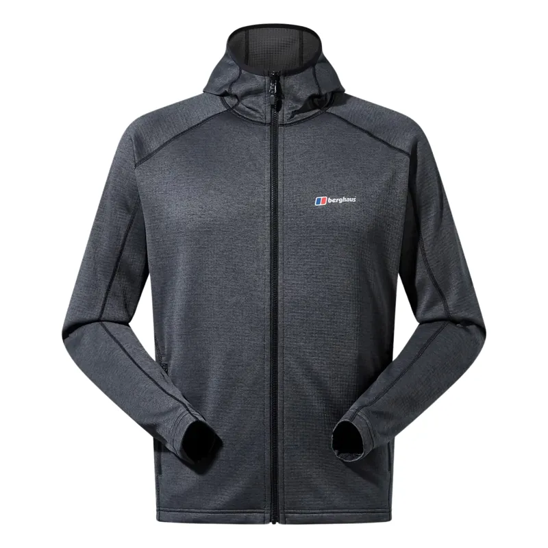 Berghaus Men's Spitzer Hooded Jacket in Jet Black