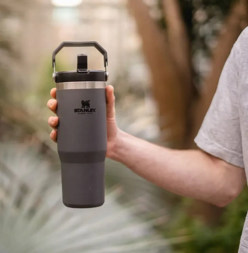 Stanley Classic Iceflow Flip Straw Tumbler 0.89L in Charcoal-2