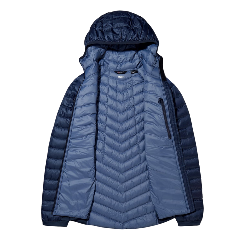 Berghaus Tephra Stretch Reflect Down Mens Jacket in Dark Blue/Dark Blue-2