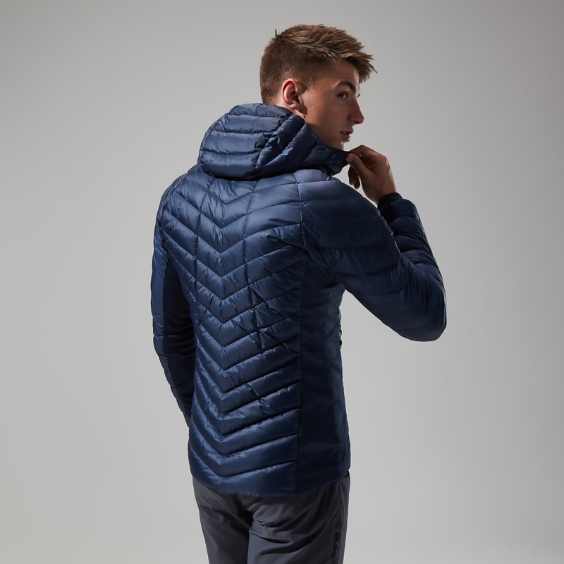 Berghaus Tephra Stretch Reflect Down Mens Jacket in Dark Blue/Dark Blue-4
