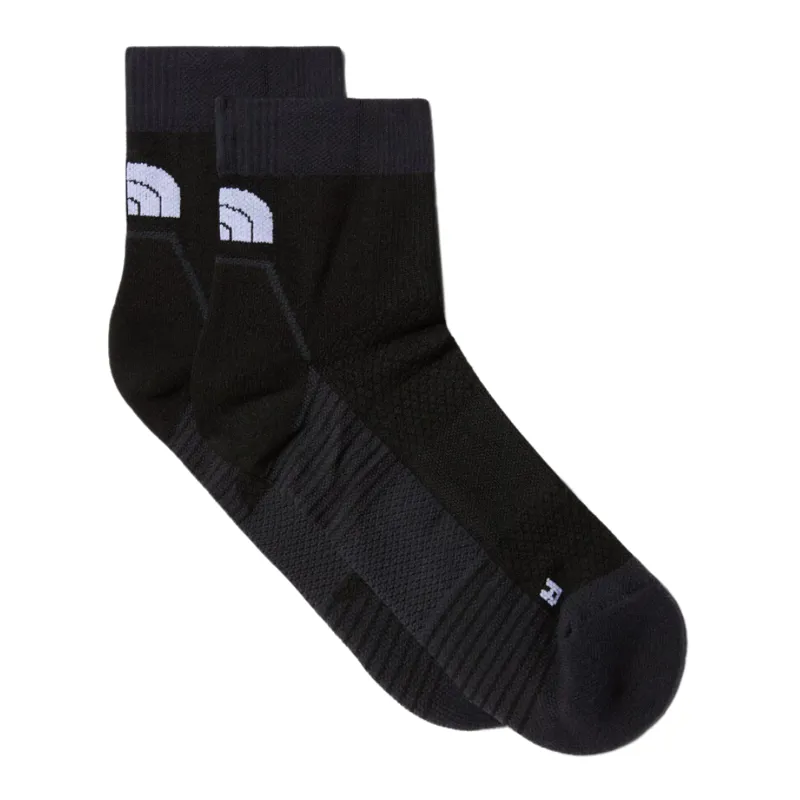 The North Face Unisex Trail Run Quarter Socks in Black