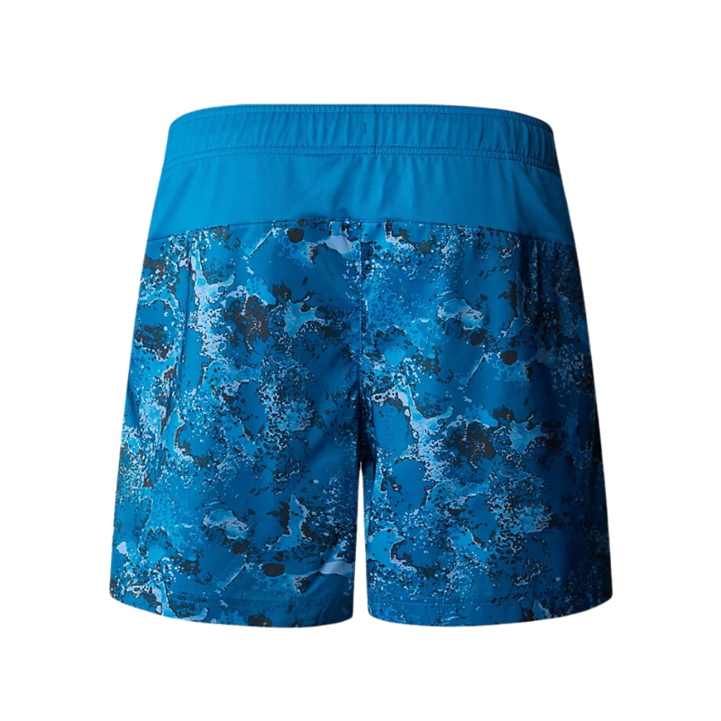 The North Face Men's 24/7 Printed Shorts in Adriatic Blue Moss Camo-1