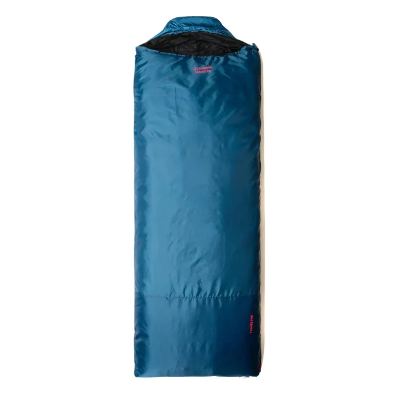 Snugpak Travelpak Traveller Left-Hand Zip WGTE in Petrol Blue