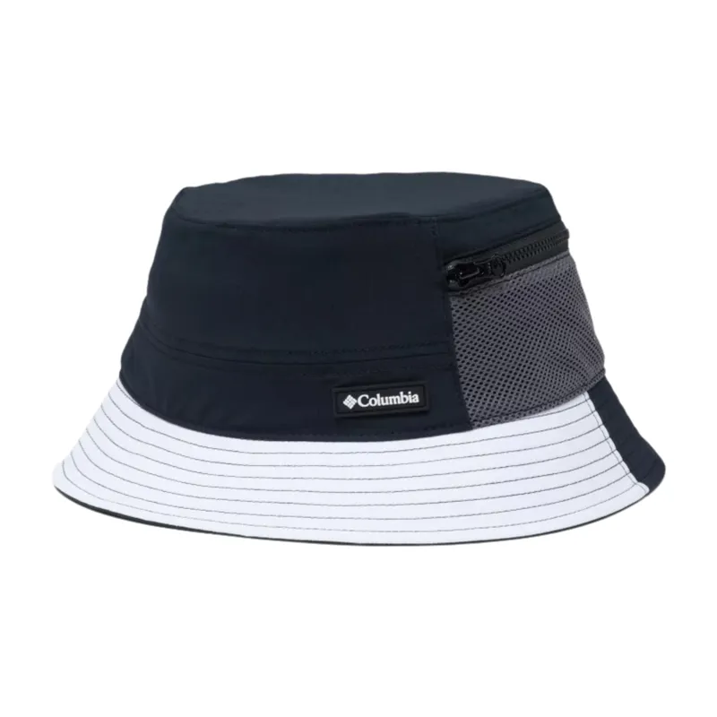 Columbia Unisex Trek Bucket Hat in Black/White