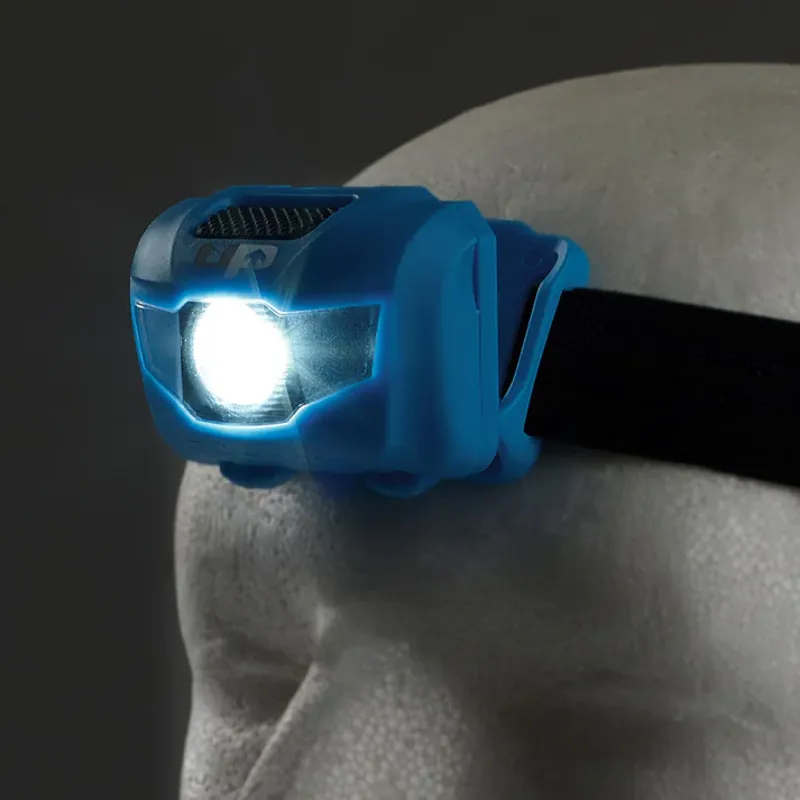 Ultimate Performance Runner's Head Torch in Blue-3
