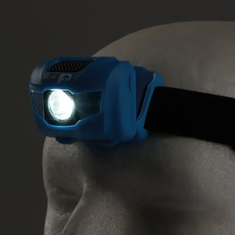 Ultimate Performance Runner's Head Torch in Blue-2