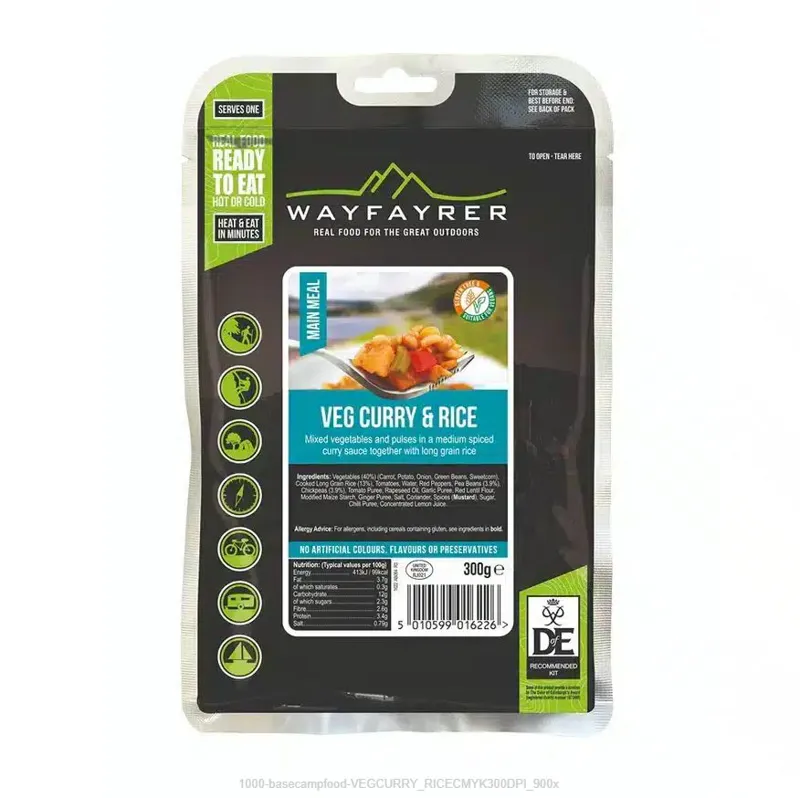 Wayfayrer Vegetable Curry and Rice 