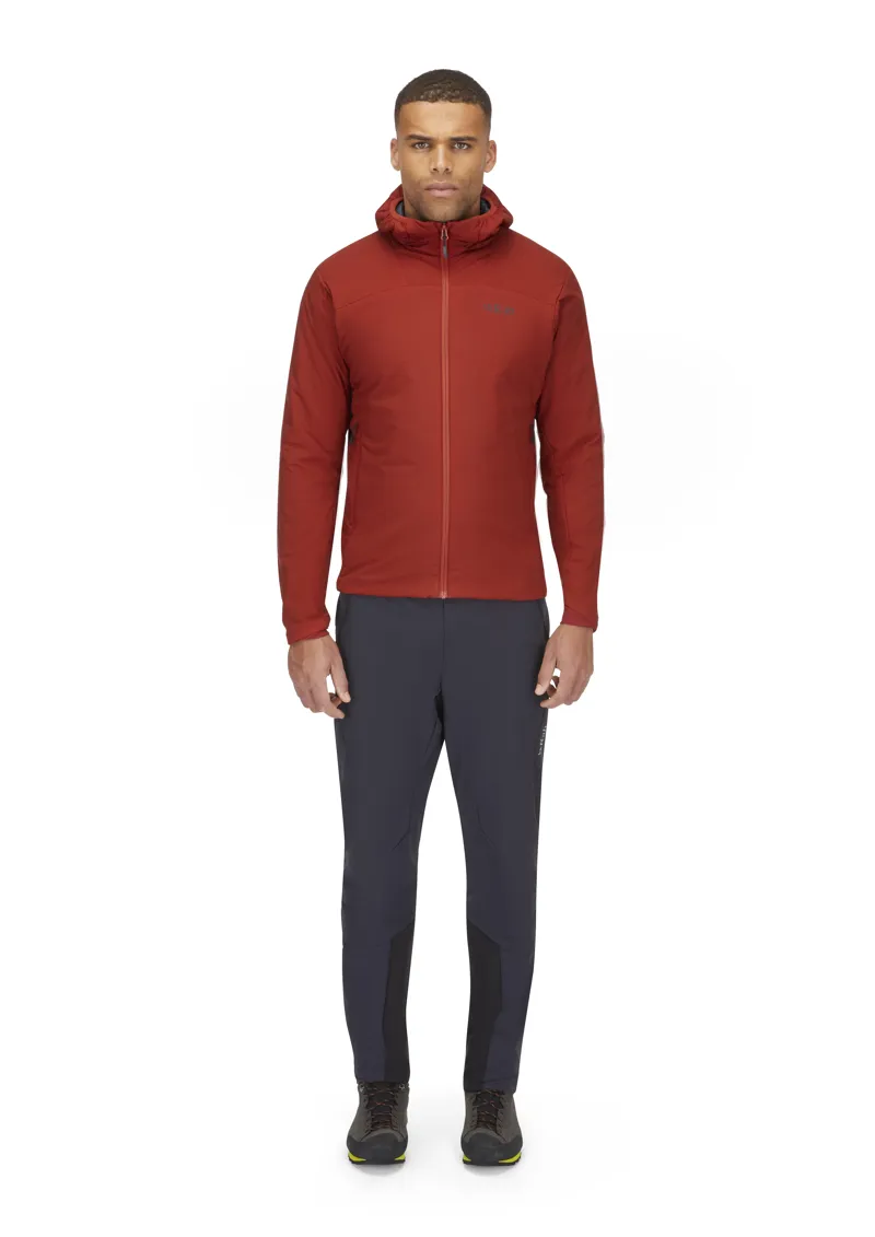 Rab Men's Xenair Alpine Light Jacket in Tuscan Red-5