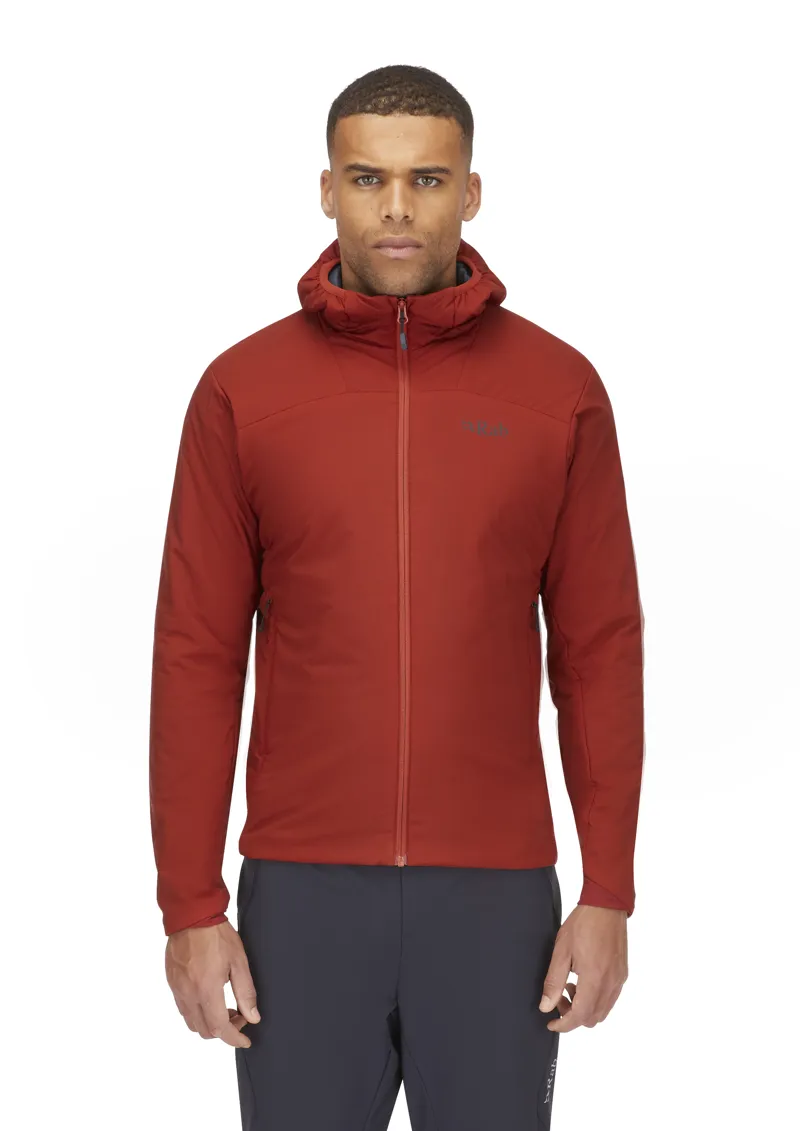 Rab Men's Xenair Alpine Light Jacket in Tuscan Red-2